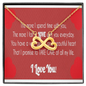 Infinity Heart Pendant Necklace