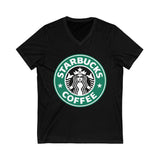 Starbucks V Neck T-shirts