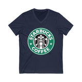 Starbucks V Neck T-shirts