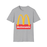 Mcdonalds Logo Gildan Cotton T-Shirts