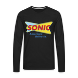Sonic Drive In Long Sleeve T Shirt - black
