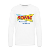 Sonic Drive In Long Sleeve T Shirt - white