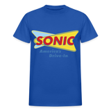 Sonic Drive In Gildan Ultra Cotton Adult T-Shirt - royal blue