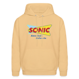 Sonic Drive Inn Men's Hoodie - light gold 