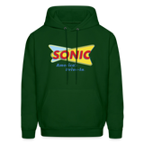 Sonic Drive Inn Men's Hoodie - forest green