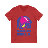 Taco Bell Logo Unisex Short Sleeve V-Neck Tee