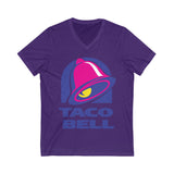 Taco Bell Logo Unisex Short Sleeve V-Neck Tee