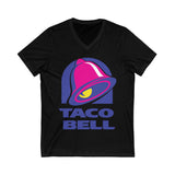 Taco Bell Logo Unisex Short Sleeve V-Neck Tee