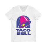 Taco Bell Logo Unisex Short Sleeve V-Neck Tee