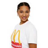 Mcdonalds Logo Gildan Cotton T-Shirts