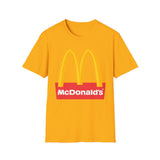 Mcdonalds Logo Gildan Cotton T-Shirts