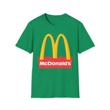 Mcdonalds Logo Gildan Cotton T-Shirts