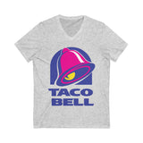 Taco Bell Logo Unisex Short Sleeve V-Neck Tee