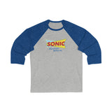 Sonic Drive In  3/4 Sleeve Raglan Shirt