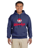 Wendy's Logo Gildan Hoodie