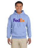 Fedex Logo Gildan Adult Heavy Blend Hoodie