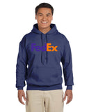 Fedex Logo Gildan Adult Heavy Blend Hoodie