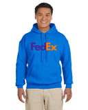 Fedex Logo Gildan Adult Heavy Blend Hoodie