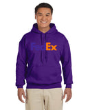 Fedex Logo Gildan Adult Heavy Blend Hoodie