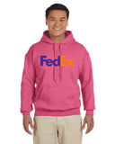 Fedex Logo Gildan Adult Heavy Blend Hoodie