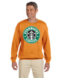 Starbuck's Logo Gildan Crewneck Sweatshirts