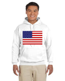 American's Flag Gildan Hoodies