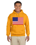 American's Flag Gildan Hoodies