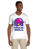 Taco Bell Logo V Neck T Shirts