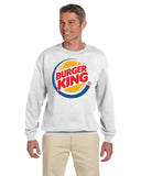 Burger King's Logo Crewneck Sweatshirts