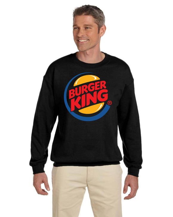 Burger King's Logo Crewneck Sweatshirts