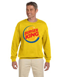 Burger King's Logo Crewneck Sweatshirts