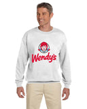 Wendy's Logo Gildan Crewneck Sweatshirts