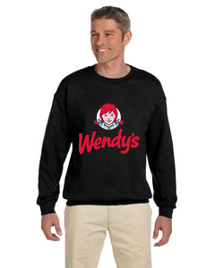 Wendy's Logo Gildan Crewneck Sweatshirts
