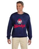 Wendy's Logo Gildan Crewneck Sweatshirts