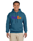 Fedex Logo Gildan Adult Heavy Blend Hoodie