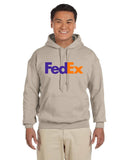 Fedex Logo Gildan Adult Heavy Blend Hoodie