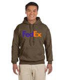Fedex Logo Gildan Adult Heavy Blend Hoodie