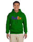 Fedex Logo Gildan Adult Heavy Blend Hoodie