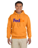 Fedex Logo Gildan Adult Heavy Blend Hoodie
