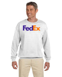 Fedex Logo Gildan Crewneck Sweatshirts