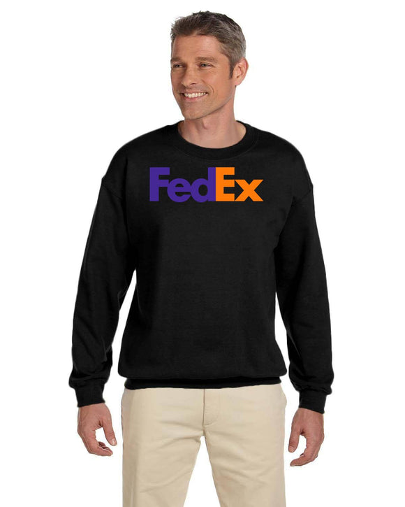 Fedex Logo Gildan Crewneck Sweatshirts