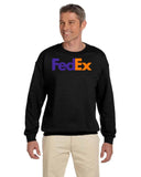 Fedex Logo Gildan Crewneck Sweatshirts