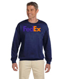 Fedex Logo Gildan Crewneck Sweatshirts