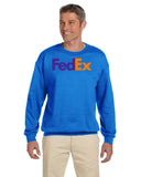 Fedex Logo Gildan Crewneck Sweatshirts