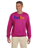 Fedex Logo Gildan Crewneck Sweatshirts