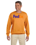 Fedex Logo Gildan Crewneck Sweatshirts