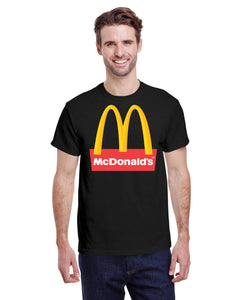 Mcdonald's Logo Gildan Cotton T-Shirts