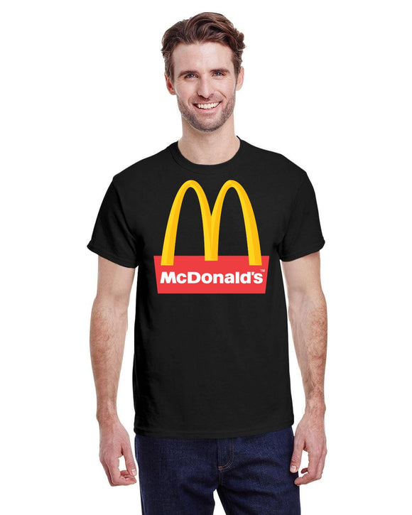 Mcdonald's Logo Gildan Cotton T-Shirts