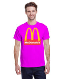 Mcdonald's Logo Gildan Cotton T-Shirts