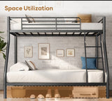HEAVY DUTY METAL BUNK BED